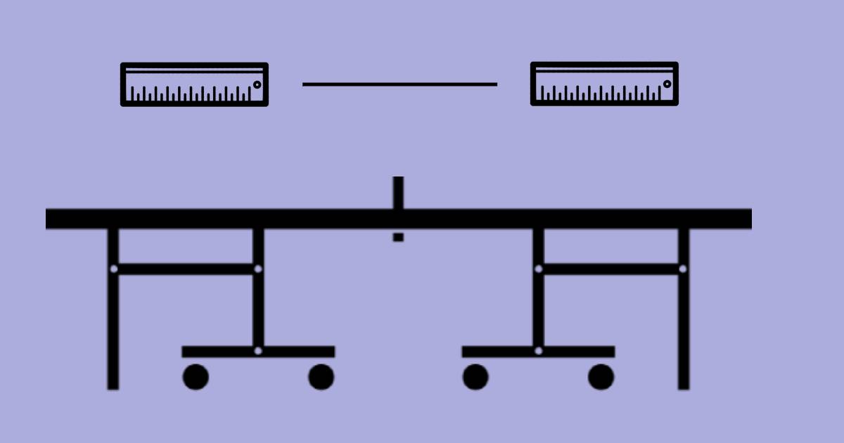 To choose the right table tennis table size for you