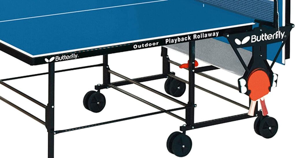 Butterfly Playback Rollaway Table - Wheels and Frame