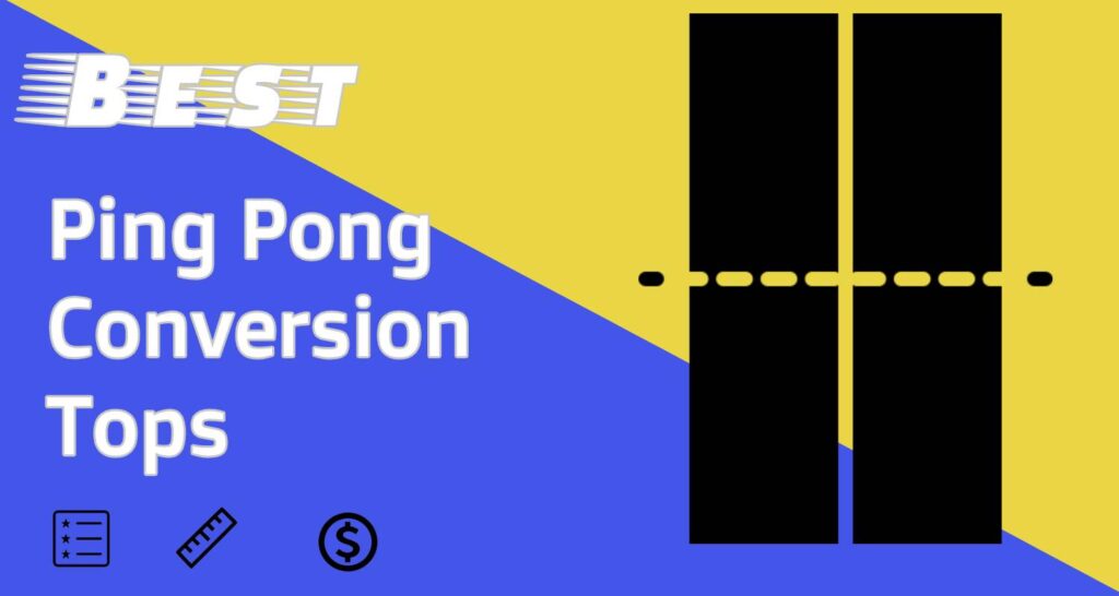 Ping Pong Table Tops for all