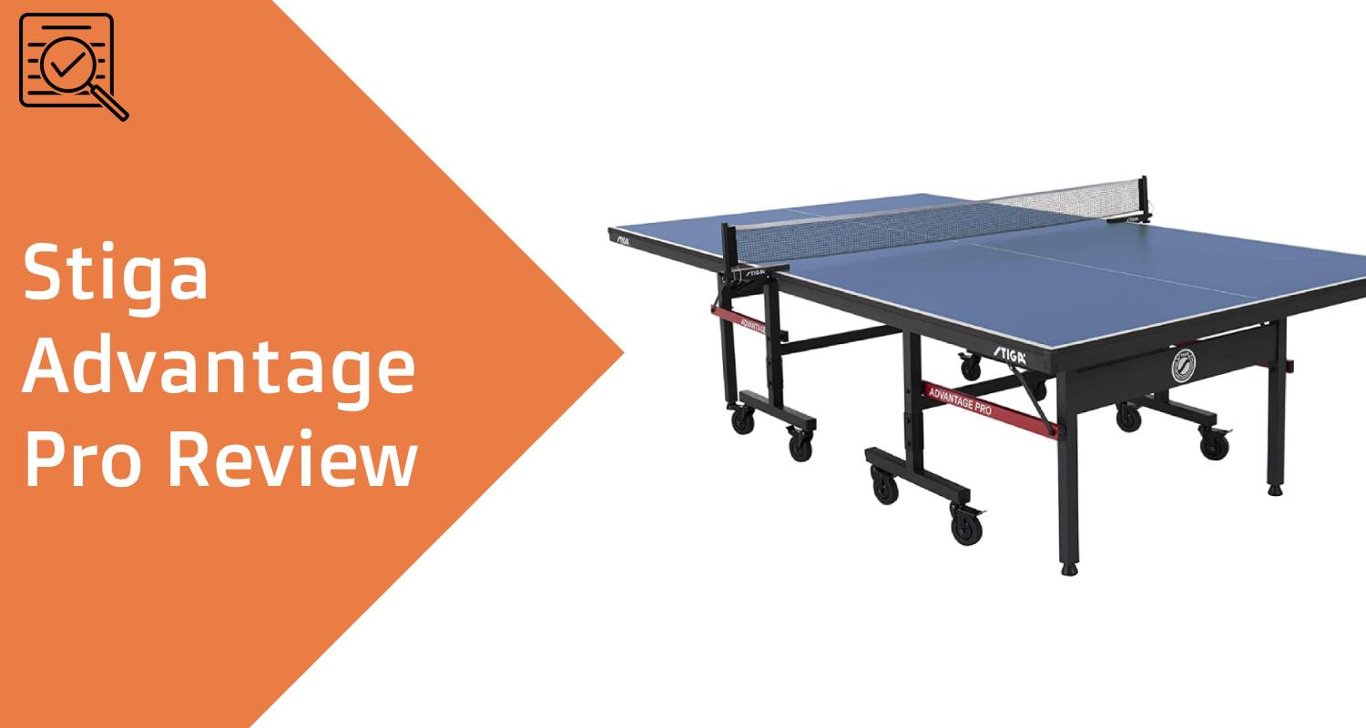 JOOLA Inside Table Tennis Table - Professional Indoor Ping Pong Table with  Quick Clamp Ping Pong Net & Post Set - 10 Minute Easy Assembly - Foldable