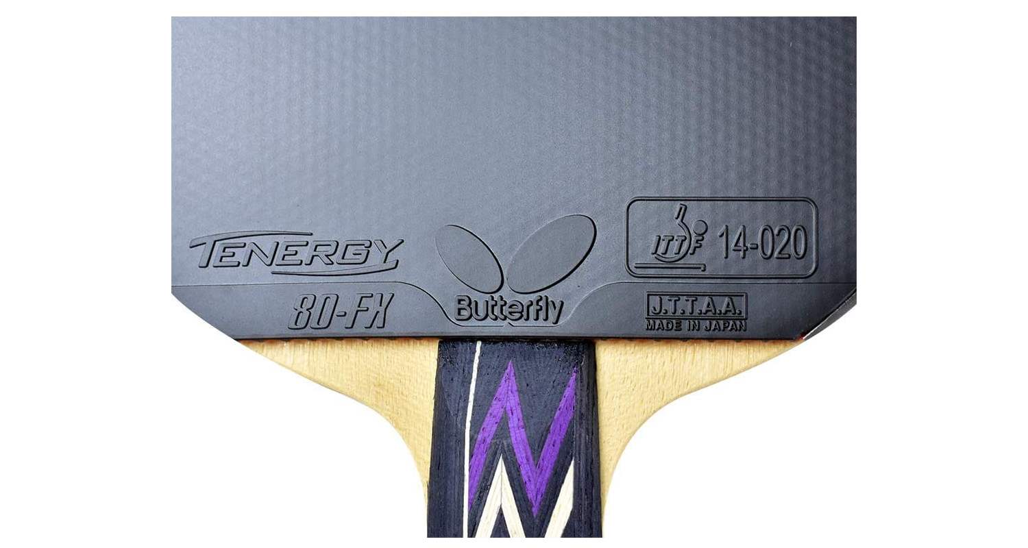 Butterfly Balsa Carbo X5 Tenergy 80 Fx Table Tennis Paddle Review - Black Rubber