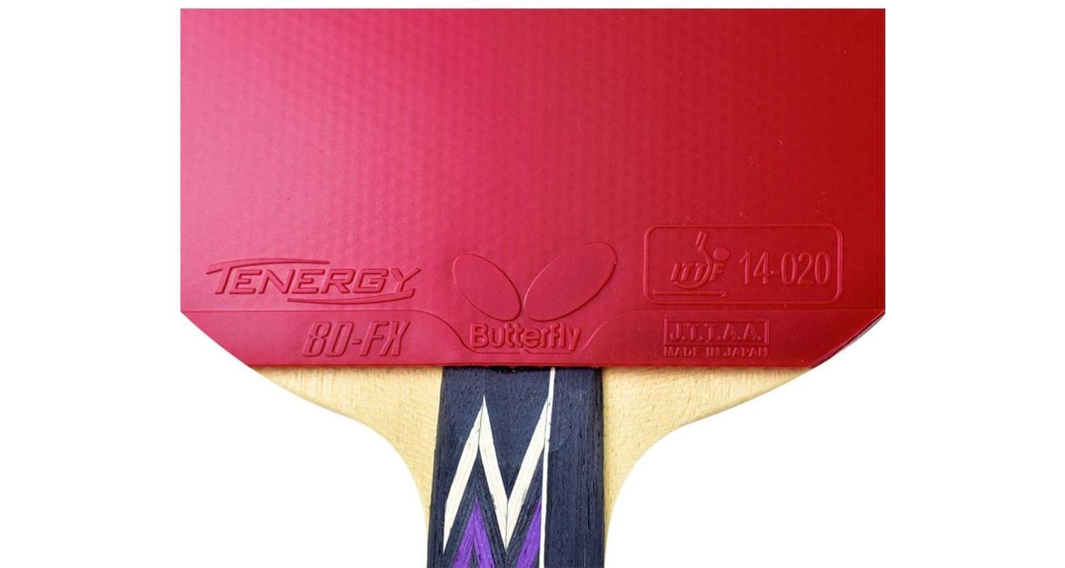 Butterfly Balsa Carbo X5 Tenergy 80 Fx Table Tennis Paddle Review - Red Rubber