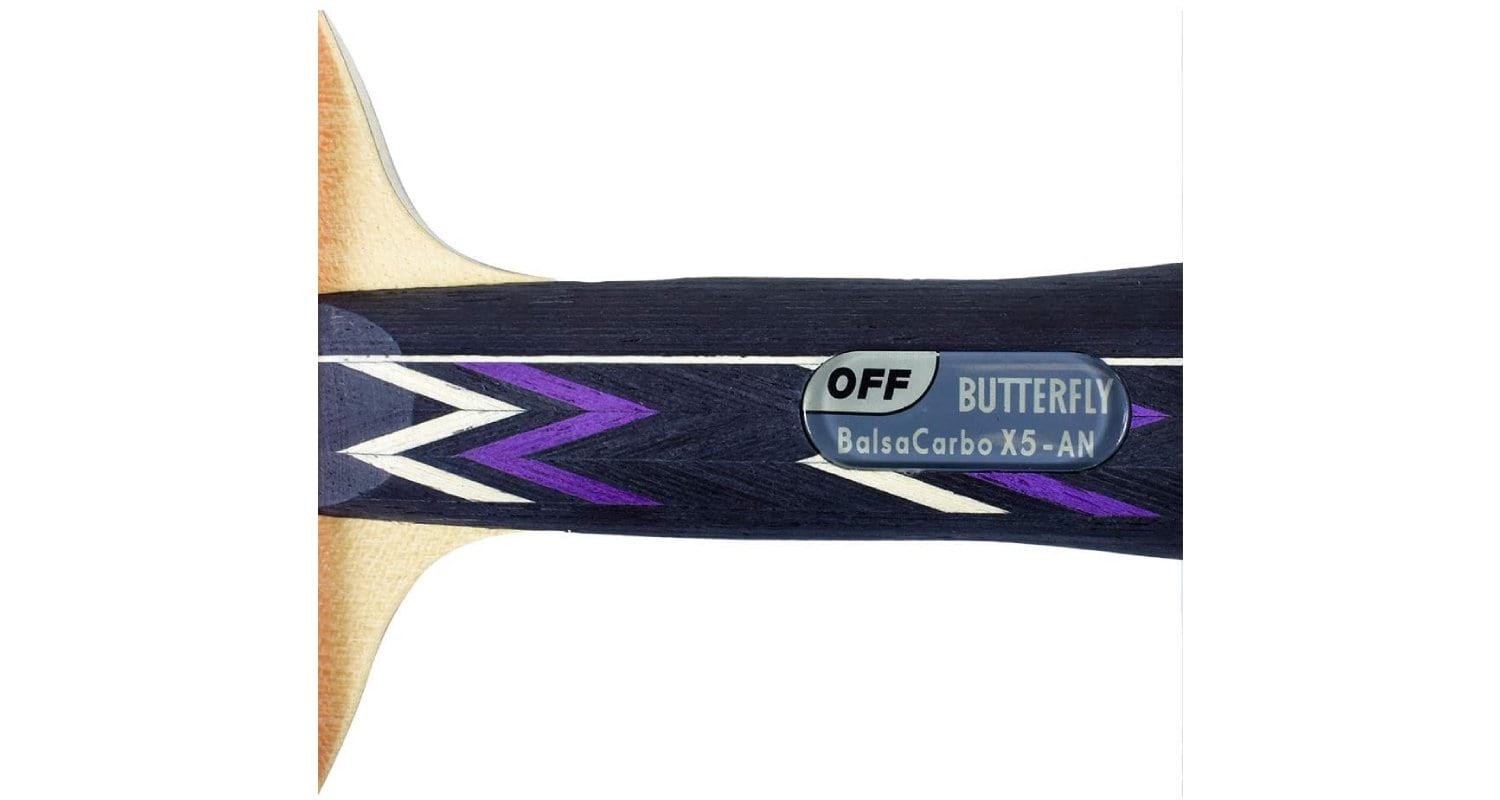 Butterfly Balsa Carbo X5 Tenergy 80 Fx Table Tennis Paddle Review - Wood