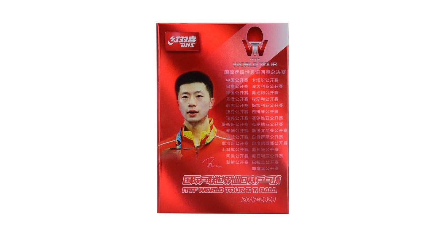 DHS 3-Star D40+ Table Tennis Balls Review - Ma Long