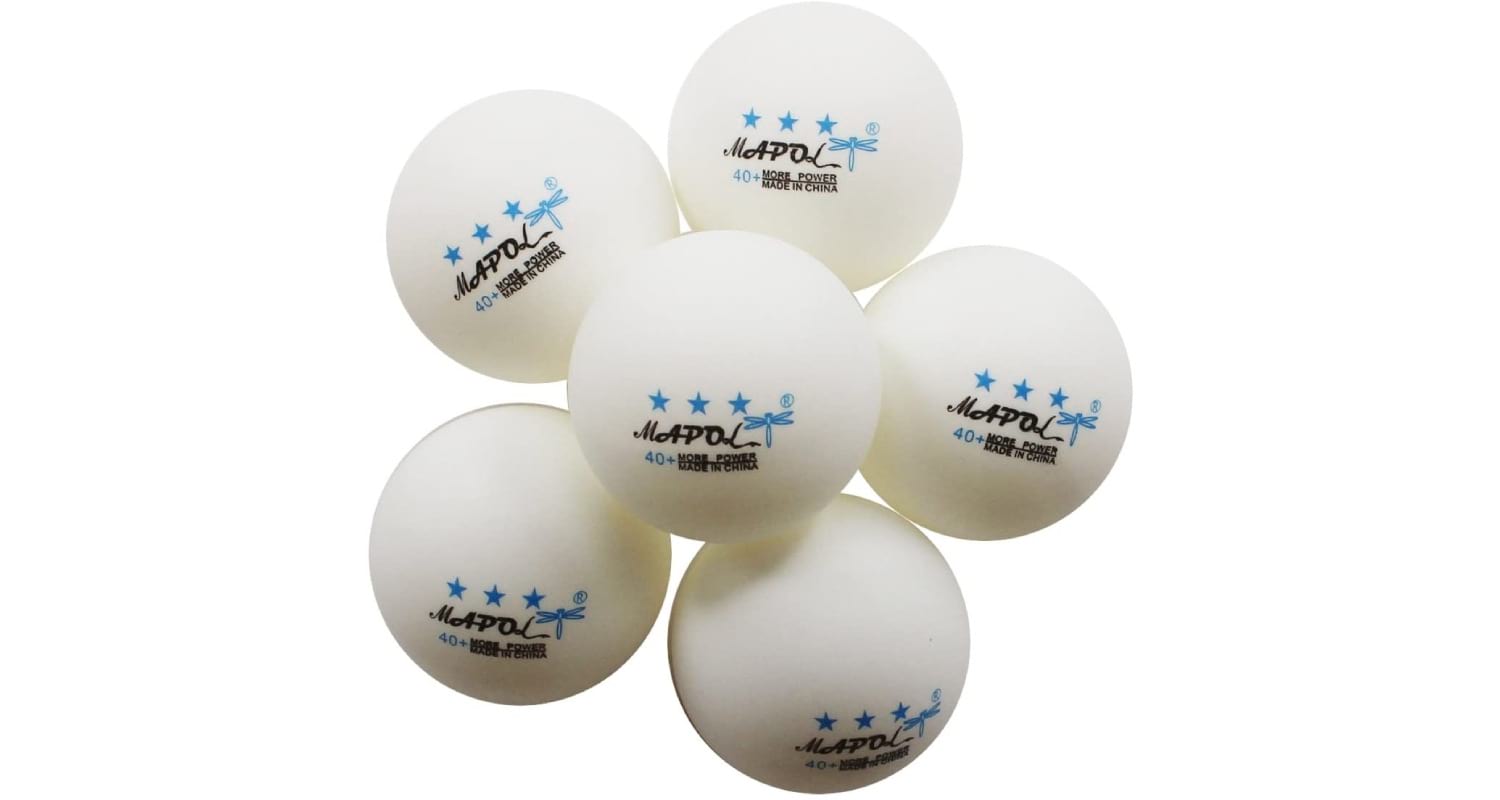 MAPOL 40 3-Star Premium Table Tennis Balls Review - Collection