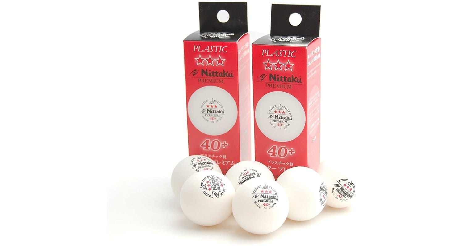NITTAKU 3-Star Premium 40+ Table Tennis Balls Review - Ball Pack