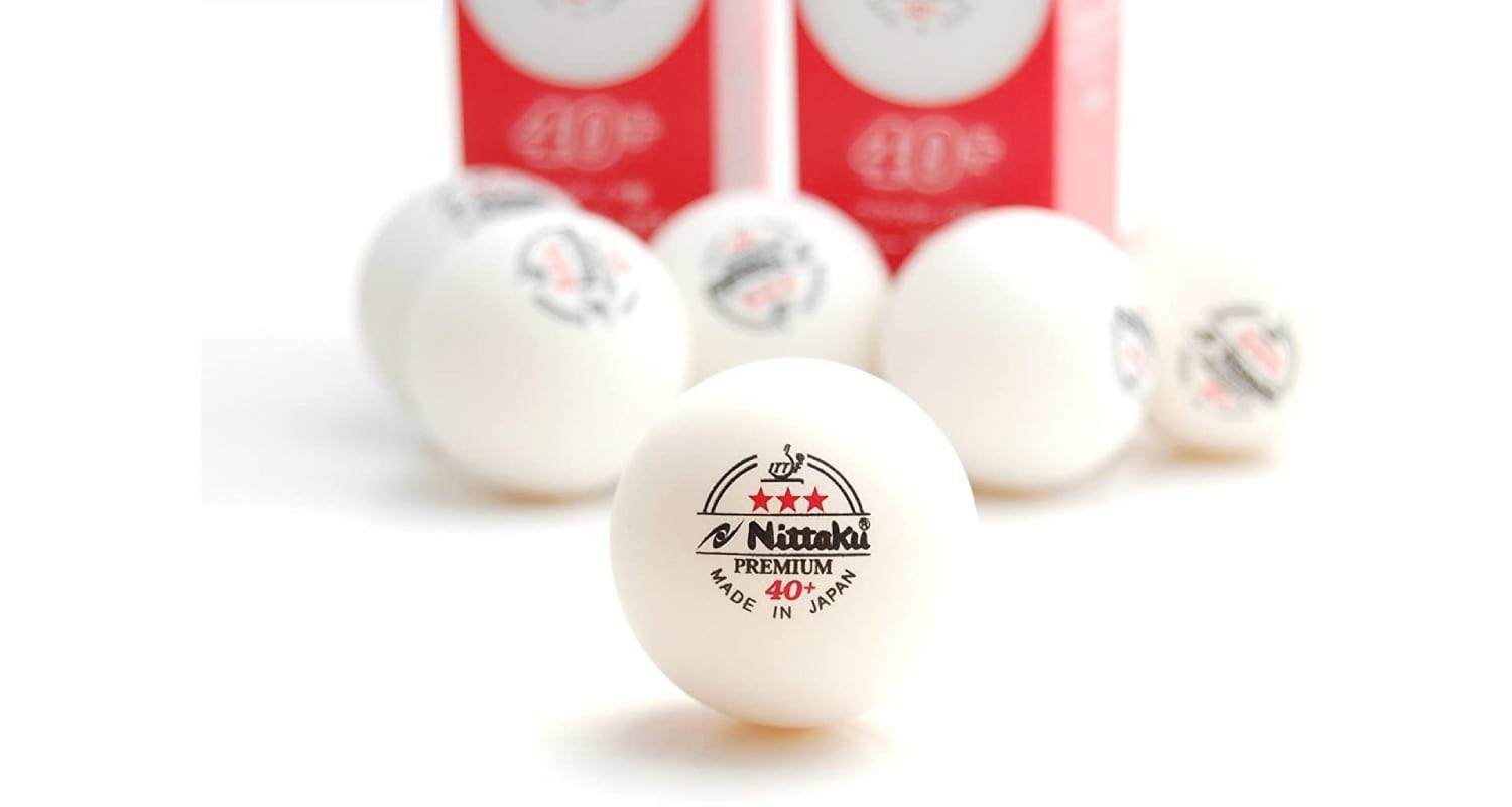 NITTAKU 3-Star Premium 40+ Table Tennis Balls Review - Single Ball