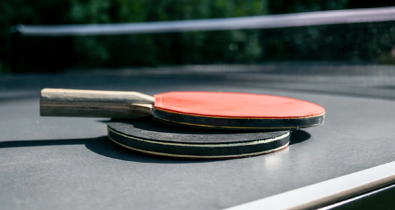 Top ping pong blade