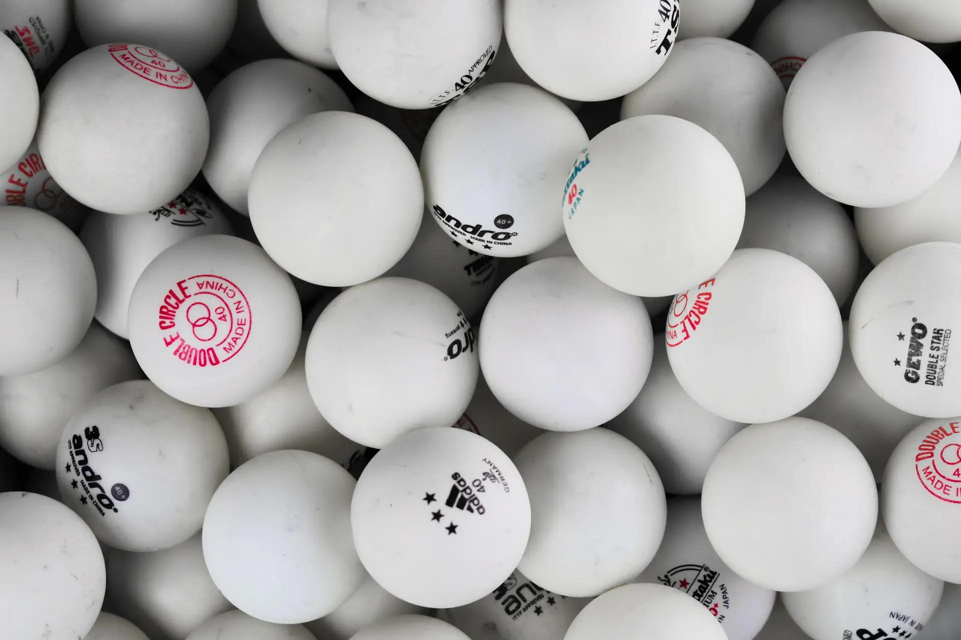 superior ping pong balls for play