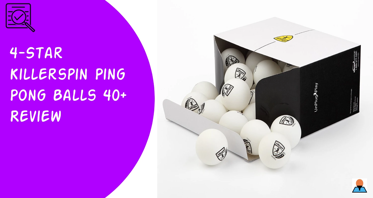 4-Star Killerspin Ping Pong Balls Review - Featured
