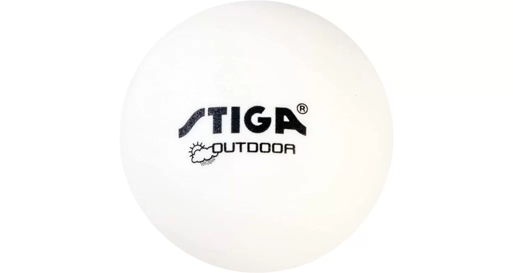STIGA outdoor table tennis balls - top outdoor table tennis balls