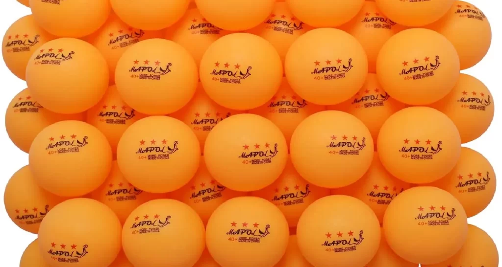 Top table tennis balls - MAPOL 60 Premium table tennis balls
