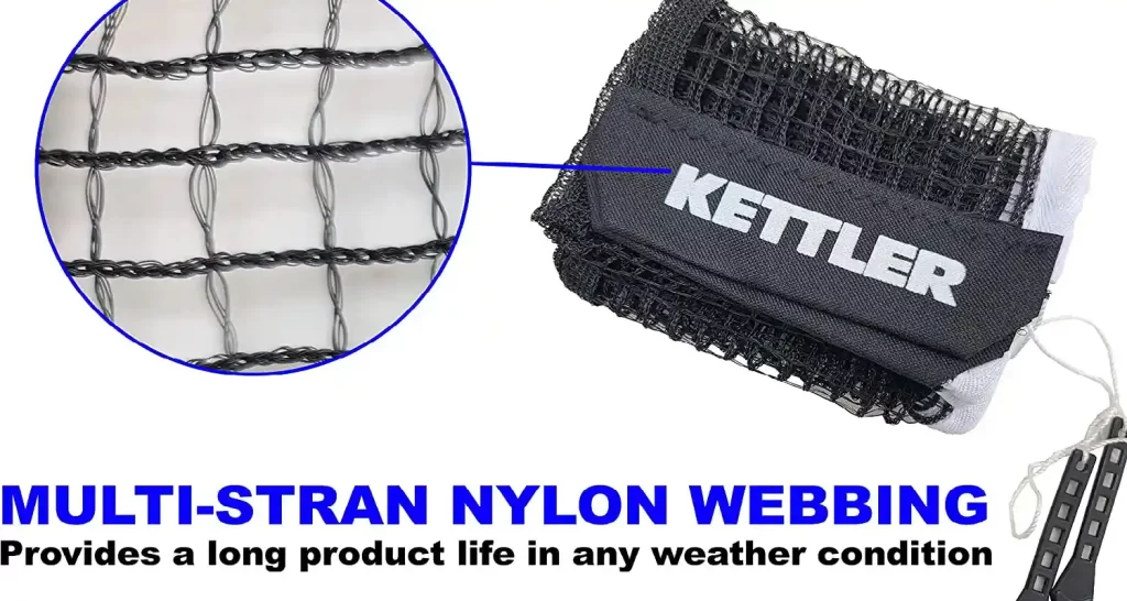 kettler table tennis net