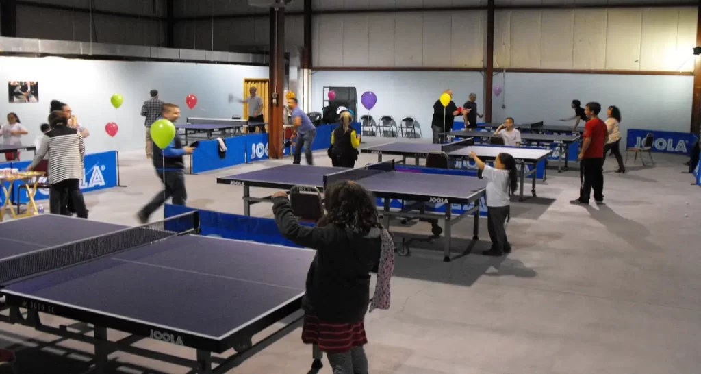 Smash Table Tennis at Cassel’s Sports Complex