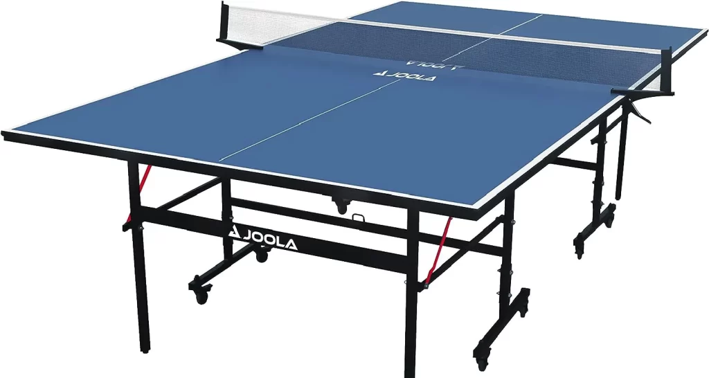 Joola inside 15 potable ping pong tables