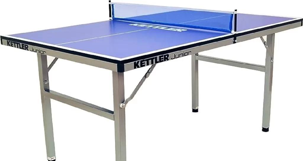 KETTLER Junior Mid-Sized Collapsible Indoor Table Tennis Table